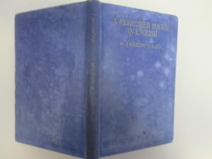 Seller image for A Refresher Course in English for sale by Goldstone Rare Books