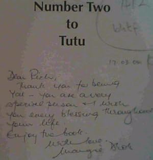 Immagine del venditore per Number Two to Tutu: A Memoir venduto da Chapter 1