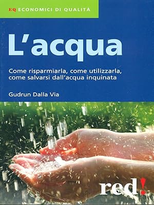 Bild des Verkufers fr L'acqua zum Verkauf von Librodifaccia