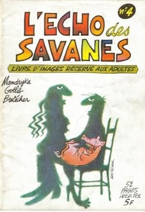 Seller image for L'cho des savanes N4 - Livre d'images rserv aux adultes - for sale by Le Petit Livraire
