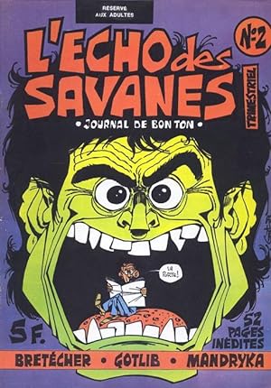 Seller image for L'cho des savanes N2 - Livre d'images rserv aux adultes - for sale by Le Petit Livraire