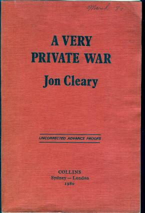 Immagine del venditore per A Very Private War venduto da John McCormick