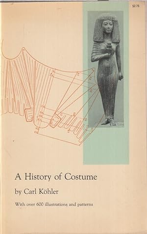 Seller image for A History Of Costume for sale by Jonathan Grobe Books