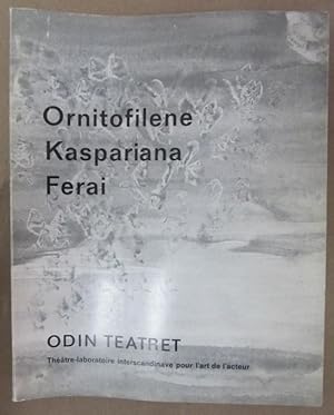 Seller image for Ornitofilene, Kaspariana, Ferai for sale by Atlantic Bookshop