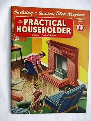 The Practical Householder February 1957 - Newnes Do-it-Yourself Magazine. Buildin a Quarry Tiled ...