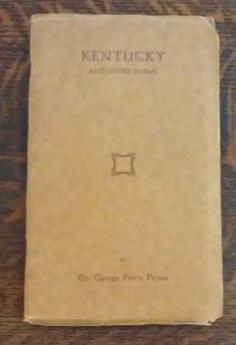 Kentucky and Other Poems
