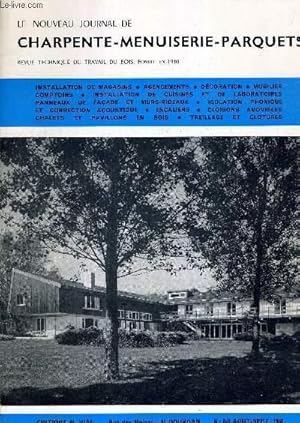 Imagen del vendedor de LE NOUVEAU JOURNAL DE CHARPENTE-MENUISERIE-PARQUETS - REVUE TECHNIQUE DU TRAVAIL DU BOIS, FONDEE EN 1910 - N8-9 - AOUT-SEPTEMBRE 1968 - INSTALLATION DE MAGASINS - AGENCEMENTS - DECORATION - MOBILIER - COMPTOIRS - INSTALLATION DE CUISINES. a la venta por Le-Livre