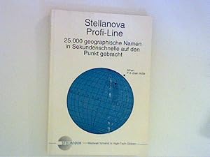 Bild des Verkufers fr Stellanova Profi-Line,25.000 geographische Namen in Sekundenschnelle auf den Punkt gebracht zum Verkauf von ANTIQUARIAT FRDEBUCH Inh.Michael Simon