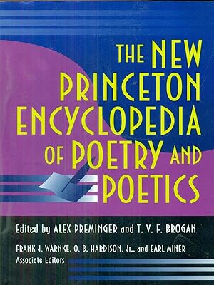 Immagine del venditore per the new princeton encyclopedia of poetry and poetics venduto da Librodifaccia