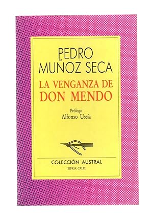 Image du vendeur pour LA VENGANZA DE DON MENDO mis en vente par Libreria 7 Soles