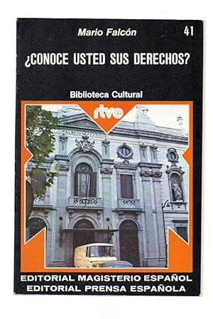 Seller image for  CONOCE USTED SUS DERECHOS ? for sale by Libreria 7 Soles