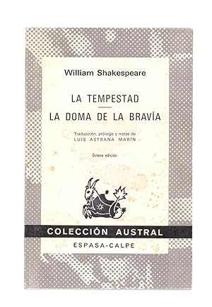 Seller image for LA TEMPESTAD / LA DOMA DE LA BRAVIA for sale by Libreria 7 Soles