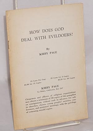 How does God deal with evildoers