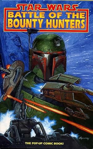 Star Wars Battle Of The Bounty Hunters. The Pop-Up Comic Book!