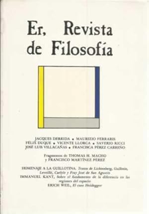 Image du vendeur pour Revista de Filosofa Sevilla, n9 ao V y n10 ao VI mis en vente par Librera Cajn Desastre