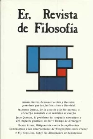 Seller image for Revista de Filosofa Sevilla/Barcelona, n31 for sale by Librera Cajn Desastre