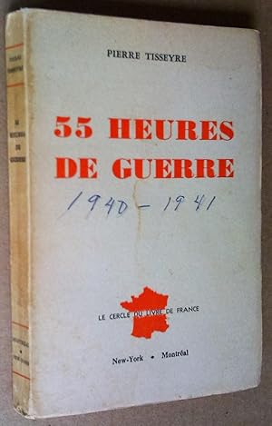 Image du vendeur pour 55 heures de guerre, crit en captivit mis en vente par Livresse