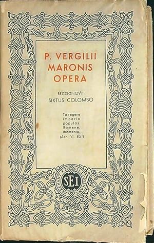 Bild des Verkufers fr Maronis Opera zum Verkauf von Librodifaccia