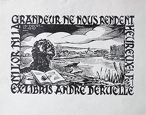 Ex-libris France. André Deruelle