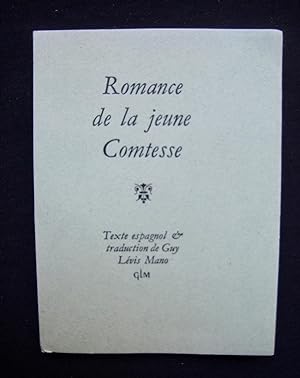 Bild des Verkufers fr Romance de la jeune comtesse - zum Verkauf von Le Livre  Venir