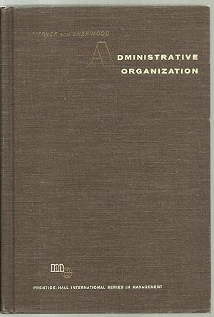 Seller image for Administrative Organization for sale by Sabra Books