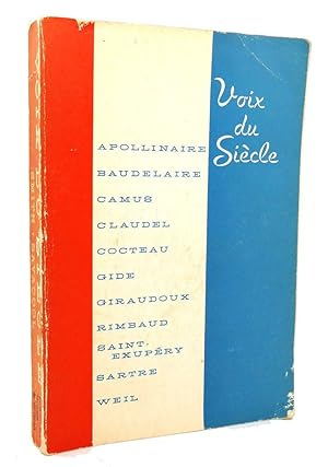 Seller image for VOIX DU SIECLE for sale by Rare Book Cellar