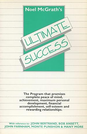 Image du vendeur pour Ultimate Success mis en vente par Kenneth A. Himber