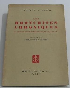 Immagine del venditore per Les bronchites chroniques venduto da crealivres