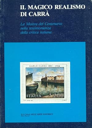 Bild des Verkufers fr Il magico realismo di Carr zum Verkauf von Studio Bibliografico Marini