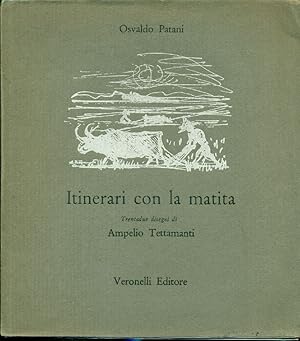 Bild des Verkufers fr Itinerari con la matita zum Verkauf von Studio Bibliografico Marini