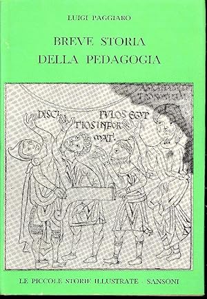 Bild des Verkufers fr Breve storia della pedagogia zum Verkauf von Studio Bibliografico Marini
