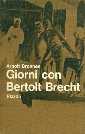 Seller image for Giorni con Bertolt Brecht for sale by Studio Bibliografico Marini