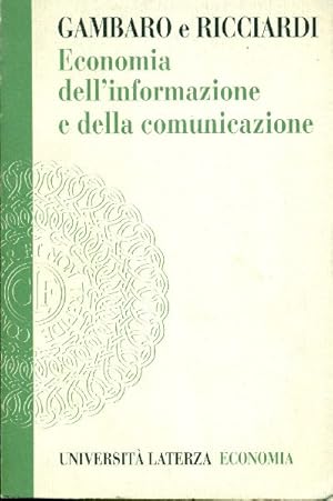Economia dell'informazione e della comunicazione