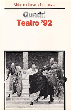 Immagine del venditore per Teatro 92 venduto da Studio Bibliografico Marini