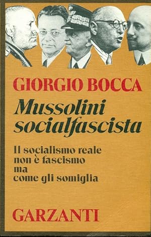 Mussolini socialfascista