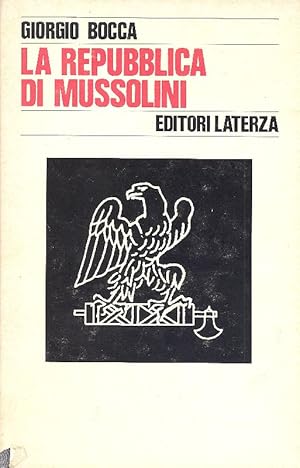 Bild des Verkufers fr La Repubblica di Mussolini zum Verkauf von Studio Bibliografico Marini