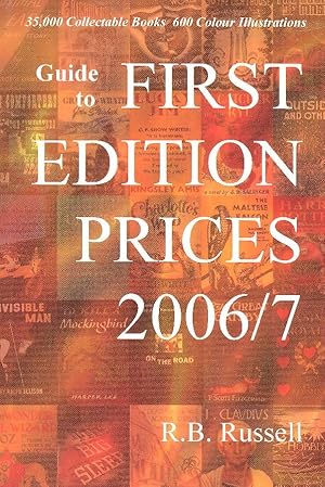 Bild des Verkufers fr Guide to first edition prices 2006/2007 zum Verkauf von Studio Bibliografico Marini