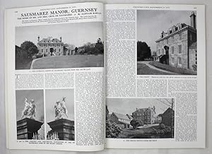 Bild des Verkufers fr Original Issue of Country Life Magazine Dated November 25th 1971, with a Main Feature on Sausmarez Manor in Guernsey, The Home of Mr. And Mrs. Cecil De Sausmarez. With a Portrait Frontispiece of Miss Fiona Hollick. zum Verkauf von Rostron & Edwards