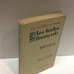 Imagen del vendedor de LES TEXTES FRANAIS J R CHEVAILLIER PIERRE AUDIAT a la venta por LIBRERIA ANTICUARIA SANZ