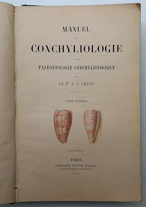 Manuel de CONCHYLIOLOGIE et de Paléonthologie conchyliologique