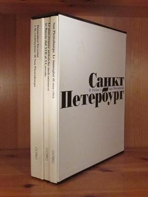 Bild des Verkufers fr Il Ticino e San Pietroburgo - Domenico Trezzini e la costruzione di San Pietroburgo / San Pietroburgo: Le immagini di una citta / Le maestranze artistiche malcantonesi in Russia dal XVII al XX secolo (3 Volumes) zum Verkauf von Das Konversations-Lexikon