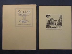 Zürich. Stadt und See. 48 Federzeichnungen von August Aeppli.