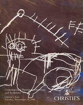 Contemporary Paintings, Drawings and Sculpture. November 14, 1989. New York. Sale # MAURI-6921. L...