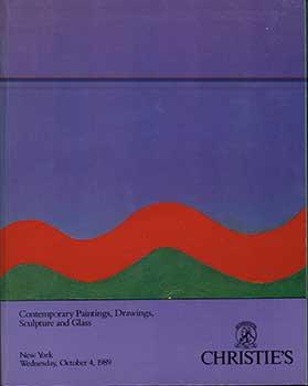 Contemporary Paintings, Drawings, Sculpture and Glass. October 4, 1989. New York. Sale # BLAIR-69...