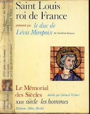 SAINT LOUIS ROI DE FRANCE / by DUC DE LEVIS MIREPOIX: bon Couverture ...