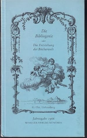 Bild des Verkufers fr Die Bibliogenie oder Die Entstehung der Bcherwelt. zum Verkauf von Antiquariat Burgverlag