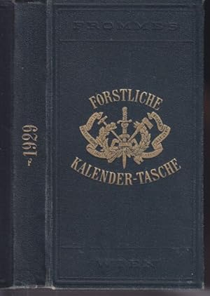 Frommes forstliche Kalender-Tasche 1929. Hilfsbuch für Forstwirte, Waldbesitzer,Holzhändler, Säge...