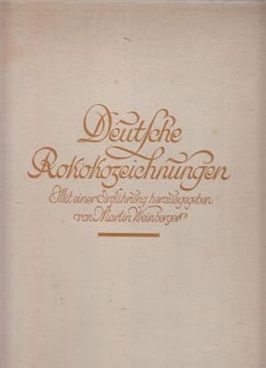 Seller image for Deutsche Rokokozeichnungen. for sale by Antiquariat Burgverlag