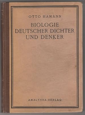 Biologie deutscher Dichter und Denker.