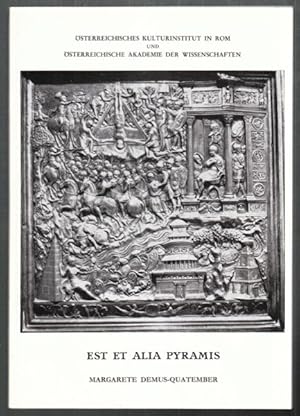 Seller image for Est et Alia Pyramis. for sale by Antiquariat Burgverlag